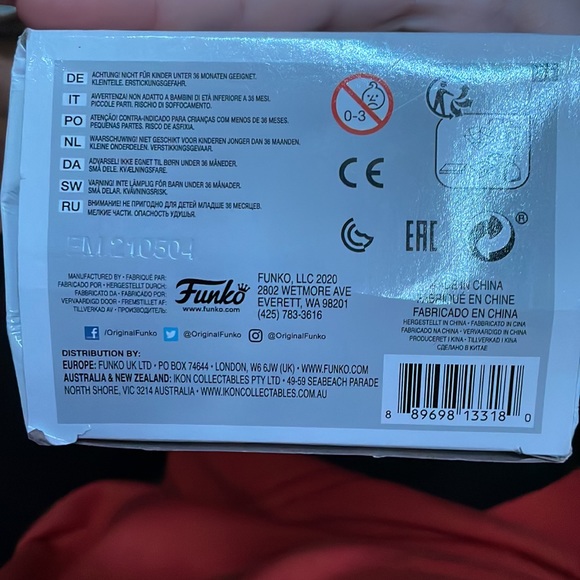 Funky Pop Stranger things “Eleven With Eggos” Vinyl Figure. Never opened - Picture 5 of 8